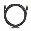 Patchcord Keline U/FTP 6a RJ45 / RJ45 3 m čierny