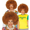 Vlasy parochne krátka hnedá guirca afro (Vlasy parochne krátka hnedá guirca afro)