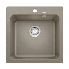 Blanco Naya 5 - Silgranitový drez, 52x51 cm, tartufo 526584