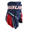 Rukavice BAUER S23 SUPREME M5 PRE GLOVE-SR Čierno/červená, 14