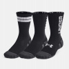 Under Armour ponožky UA Perf Tech Nov 3pk Crew 1379515-002 black