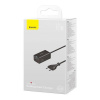 Baseus Baseus Travel Charger GaN3 Pro Quick wall charger C+C+U, PD3.0, QC4.0 +, AFC, FCP, SCP, PPS, MTK, (with Type C - Type C cable 1m) 65W, Black EU (CCGP040101)