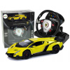 AUTO RC 1:24 LAMBORGHINI VENENO ŽLTÉ 2,4G DIAĽKOVÉ OVLÁDANIE ZVUK SVIETI