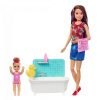 Barbie Skipper pestúnka set IV.