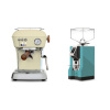 Ascaso Dream PID, Sweet Cream + Eureka Mignon Specialita, CR tiffany blue