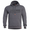 Pentagon Phaeton Born for Action mikina s kapucňou, cinder grey - 3XL