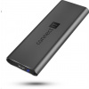 CONNECT IT AluSafe externí box pro SSD disky M.2 NVMe, 10 Gbps, USB-C, Antracitová CEE-7050-AN