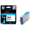 HP originál ink CB318EE, HP 364, cyan, 300str., HP Photosmart B8550, C5380, D5460