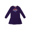 Dievčenské šaty - Winkiki WJG 02933, fialová Farba: Fialová, Veľkosť: 128
