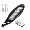Uličná lampa - SLNEČNÁ LAMPA 250W XL 140 LED COB + DIAĽKOVÉ OVLÁDANIE (Solárna lampa 250 W ulica XL 140 LED COB + pilot)