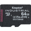 Kingston Industrial micro SDHC 64GB /UHS-I U3 / Class 10 SDCIT2/64GBSP