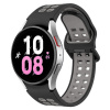 SES Športový silikónový remienok pre chytré hodinky Samsung Galaxy Watch 7 FE - šedý 17491