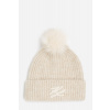 ČAPICA KARL LAGERFELD K/AUTOGRAPH PATCH BEANIE TRENCH BEIGE