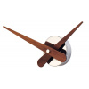 NOMON Dizajnové nástenné hodiny Nomon Axioma Walnut small 37cm