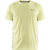 Pánské funkční triko CRAFT Core Essence Bi-blend žluté Velikost: S