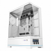 DarkFlash DY451L PC Skrinka ATX Midi Tower s Priehradkou, Herná, Biela