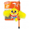 NERF CAT Hračka pre mačky plyšový ptáček s rolničkou a hůlkou 9 cm