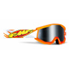 Okuliare FMF Powercore Assault oranžovo-strieborné MIRROR