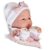 Antonio Juan 14363 BIMBA - žmurkajúca bábika so zvukmi a mäkkým látkovým telom - 37 cm