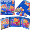 mamido Magnetická puzzle knižka Dinosaury 40 dielikov