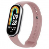 Remienok FIXED Silicone Strap for Xiaomi Mi Band 8, pink FIXSSTB-1176-PI