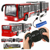 Diaľkovo Ovládaný Autobus RC na Diaľkové Ovládanie Kĺbový na Batériu LED Svetlá