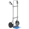 Hliníková rudla na vrecia ,lopata š x h 280 x 250 mm, modrá EUROKRAFTpro