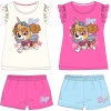 Paw Patrol - Tlapková patrola - Licencia Dievčenské pyžamo - Paw Patrol 52042084, ružová / modré kraťasy Farba: Ružová, Veľkosť: 98