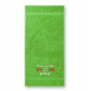 Uterák/osuška s výšivkou vzor Dajce mi šicke pokoj!- možnosť doplniť vlastný nápis Farba: 92 - zelené jablko, Dodatočný nápis: vlastný nápis - doplniť do poznámky, Rozmer: Uterák 100x50cm