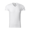 Tričko pánske MALFINI® Slim Fit V-neck 146 biela veľ. XL