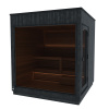 Sauna Kirami FinVision® - M Nordic misty Verzia: Orientácia vpravo, Variant: Bez ohrievača