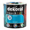 Farba na - Dekoral CLEAN COLOR 2,5L modrý zamat satén (Farba na - Dekoral CLEAN COLOR 2,5L modrý zamat satén)