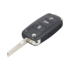 Náhr. kľúč pre Škoda, VW, Seat, 3tl., 434MHz, 5K0 837 202 AD, 5K0 959 753 AB