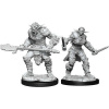 D&D Nolzur's Marvelous Miniatures: Bugbear Barbarian Male & Bugbear Rogue Female