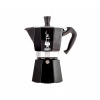 Kávova, čajovar - Bialetti Moka Express 6TZ 250 ml čiernej kaviarne (Bialetti Moka Express 6TZ 250 ml čiernej kaviarne)