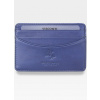 Pánske Kožené Etui Visconti Cardholder Slim Námornícka Modrá s RFID Ochrannou Funkciou