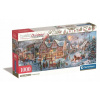 Clementoni Panoramatické Vianočná kolekcia Príprava na Vianoce 1000 dielov