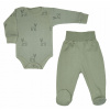Detský komplet - Detská súprava wyprawkowo.com 74 multicolor 2 ks. (Body Body Body Set + Half -Pitched 74 Jellonek O)