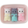 Sylvanian family Trojčatá perzské mačky