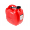 Kanister na benzín - 20L plastová nádoba, oválna červená (20L plastová nádoba, oválna červená)