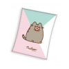 Carbotex Detská mikroplyšová deka 150 x 200 cm - Mačička Pusheen Pampúšik