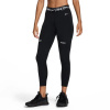 NIKE-W NP DF MR 7/8 TIGHT TT-010 BLACK/IRON GREY/WHITE/WHITE Čierna S 24/25