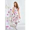 Fashionkids Dievčenské šaty AMBER M/445 Farba: Ružová, Veľkosť: 116