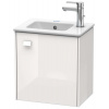 Duravit Brioso Umývadlová skrinka 44x42x29 cm, pravá, 1 dvierka, lesklá biela BR4000R2222
