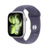 Apple Watch Series 11 Cellular 42 mm Strieborný hliník s hmlovo fialovým športovým remienkom S/M MF8H4WF/A