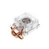 Waveshare Low-Profile ICE Tower CPU Cooling Fan for Raspberry Pi 5, Raspberry Pi 5 Cooler, U-Shaped Copper