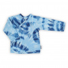 Dojčenská bavlněná košilka Nicol Tomi modrá - 62 , Modrá