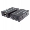 PremiumCord 4Kx2K@60Hz HDMI2.0 extender na 60m přes jeden kabel Cat5e/Cat6/Cat7 (khext60-15)
