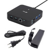 i-tec USB-C DP Dual HDMI Docking Station, Power Delivery 100W + i-tec Universal Charger 100W C31TRIVIDPRO100W