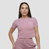 Dámske tričko Cropped Agile Woodrose - GymBeam Veľkosť: S 89452-2-S